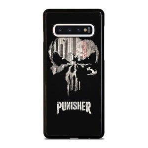 THE PUNISHER SKULL PAPER EFFECT ARTWORK Samsung Galaxy S10 Case