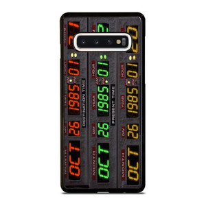 TIME CIRCUITS BACK TO THE FUTURE Samsung Galaxy S10 Case