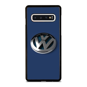 VW VOLKSWAGEN GLOSSY LOGO EMBLEM Samsung Galaxy S10 Case VW VOLKSWAGEN GLOSSY LOGO EMBLEM Samsung Galaxy S10 Case