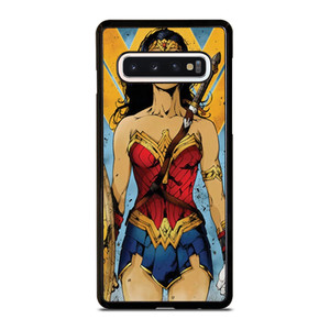 WONDER WOMAN DIANA COMIC Samsung Galaxy S10 Case WONDER WOMAN DIANA COMIC Samsung Galaxy S10 Case