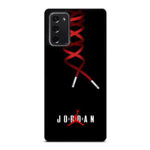 AIR JORDAN LOGO SHOELACE Samsung Galaxy Note 20 Case AIR JORDAN LOGO SHOELACE Samsung Galaxy Note 20 Case