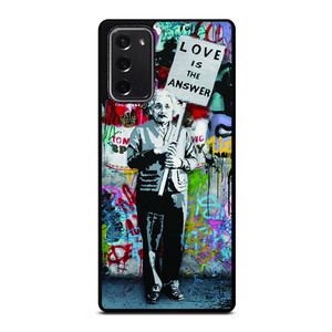 BANKSY EINSTEIN Samsung Galaxy Note 20 Case BANKSY EINSTEIN Samsung Galaxy Note 20 Case