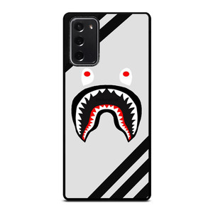 BAPE SHARK ADIDAS STRIPE Samsung Galaxy Note 20 Case BAPE SHARK ADIDAS STRIPE Samsung Galaxy Note 20 Case