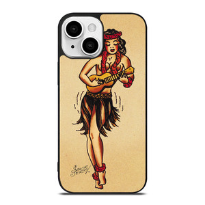 SAILOR JERRY TATTOO HAWAII iPhone 13 Mini Case SAILOR JERRY TATTOO HAWAII iPhone 13 Mini Case