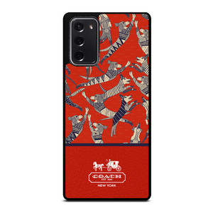 COACH NEW YORK DOG PARTY Samsung Galaxy Note 20 Case COACH NEW YORK DOG PARTY Samsung Galaxy Note 20 Case