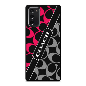 COACH NEW YORK RED WHITE Samsung Galaxy Note 20 Case