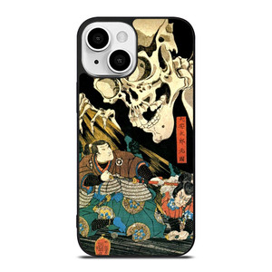 SKULL JAPANESE ART STYLE iPhone 13 Mini Case