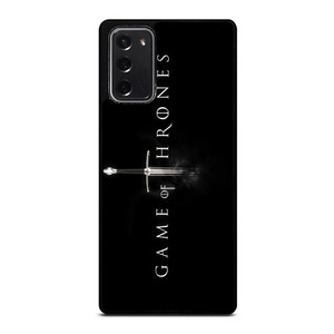 GAME OF THRONES LOGO BLACK Samsung Galaxy Note 20 Case