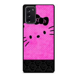 HELLO KITTY PINK BLACK Samsung Galaxy Note 20 Case