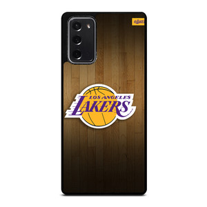 LA LAKERS BASKETBALL WOODEN Samsung Galaxy Note 20 Case
