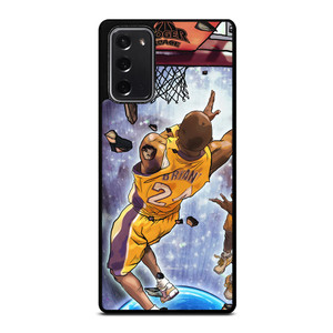 LA LAKERS KOBE BRYANT JUMP ART Samsung Galaxy Note 20 Case LA LAKERS KOBE BRYANT JUMP ART Samsung Galaxy Note 20 Case