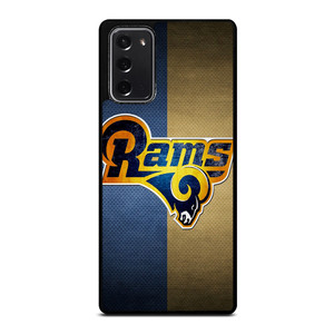 LA RAMS NFL WEST DIVISION Samsung Galaxy Note 20 Case LA RAMS NFL WEST DIVISION Samsung Galaxy Note 20 Case