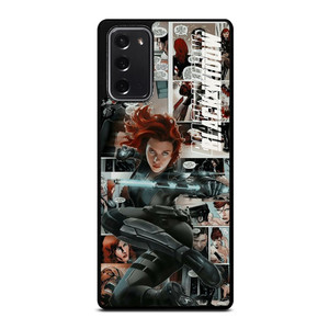 MARVEL BLACK WIDOW COMIC Samsung Galaxy Note 20 Case MARVEL BLACK WIDOW COMIC Samsung Galaxy Note 20 Case