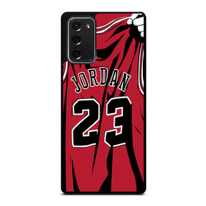 MICHAEL JORDAN 23 JERSEY ART Samsung Galaxy Note 20 Case MICHAEL JORDAN 23 JERSEY ART Samsung Galaxy Note 20 Case