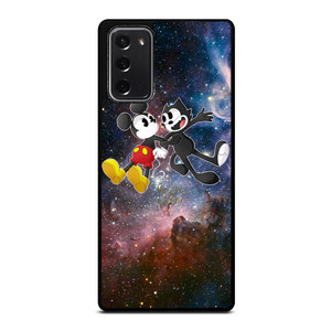 MICKEY MOUSE AND FELIX THE CAT Samsung Galaxy Note 20 Case MICKEY MOUSE AND FELIX THE CAT Samsung Galaxy Note 20 Case