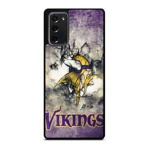 MINNESOTA VIKINGS GRUNGE LOGO Samsung Galaxy Note 20 Case MINNESOTA VIKINGS GRUNGE LOGO Samsung Galaxy Note 20 Case
