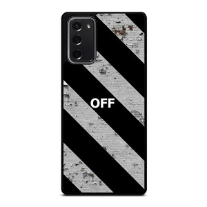 OFF WHITE LOGO STRIPE Samsung Galaxy Note 20 Case