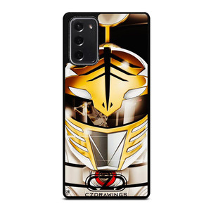 POWER RANGERS WHITE Samsung Galaxy Note 20 Case POWER RANGERS WHITE Samsung Galaxy Note 20 Case