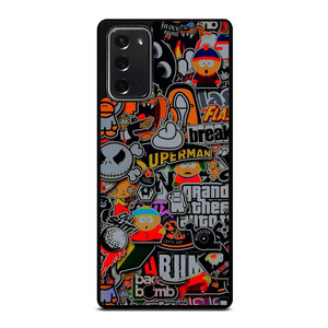 STICKER BOMB COMPILATION Samsung Galaxy Note 20 Case