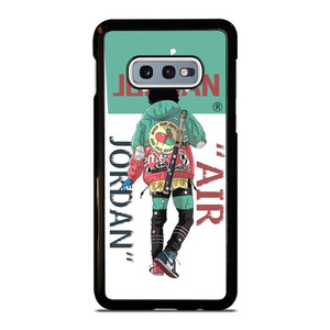AIR JORDAN X BROOCK ONE PIECE Samsung Galaxy S10 Case AIR JORDAN X BROOCK ONE PIECE Samsung Galaxy S10 Case