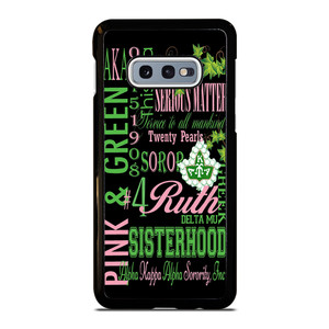 Alpha Kappa Alpha Samsung Galaxy S10 Case Alpha Kappa Alpha Samsung Galaxy S10 Case