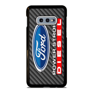 CARBON ORD POWERSTROKE DIESEL LOGO Samsung Galaxy S10 Case CARBON ORD POWERSTROKE DIESEL LOGO Samsung Galaxy S10 Case