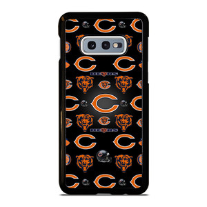 CHICAGO BEARS LOGO COLLAGE Samsung Galaxy S10 Case CHICAGO BEARS LOGO COLLAGE Samsung Galaxy S10 Case