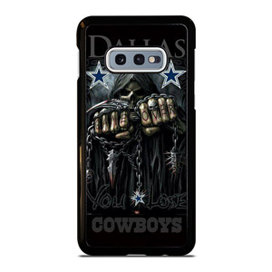 DALLAS COWBOYS SKULL Samsung Galaxy S10 Case DALLAS COWBOYS SKULL Samsung Galaxy S10 Case