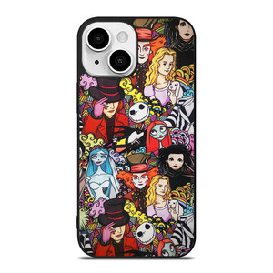 TIM BURTON CHARACTERS iPhone 13 Mini Case TIM BURTON CHARACTERS iPhone 13 Mini Case