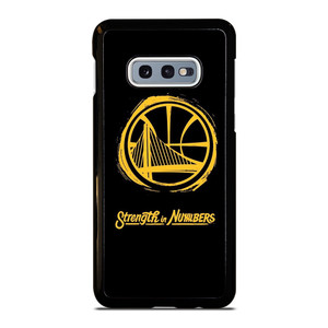GOLDEN STATE WARRIORS LOGO STRENGTH IN NUMBERS Samsung Galaxy S10 Case GOLDEN STATE WARRIORS LOGO STRENGTH IN NUMBERS Samsung Galaxy S10 Case