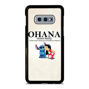 LILO AND STITCH OHANA FAMILY Disney Samsung Galaxy S10 Case LILO AND STITCH OHANA FAMILY Disney Samsung Galaxy S10 Case