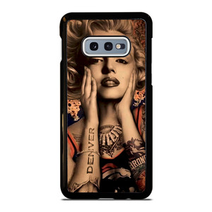 MARILYN MONROE TATTOO FAN ART Samsung Galaxy S10 Case MARILYN MONROE TATTOO FAN ART Samsung Galaxy S10 Case