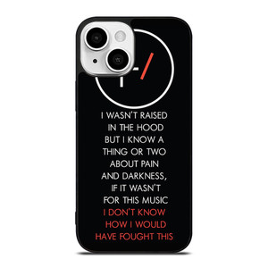 TWENTY ONE PILOTS LYRIC iPhone 13 Mini Case TWENTY ONE PILOTS LYRIC iPhone 13 Mini Case