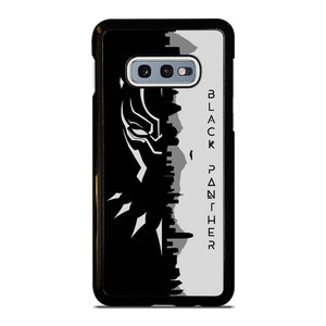 MARVEL BLACK PANTHER BLACK AND WHITE Samsung Galaxy S10 Case MARVEL BLACK PANTHER BLACK AND WHITE Samsung Galaxy S10 Case