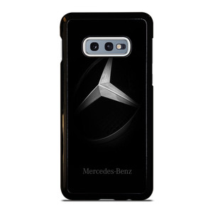 MERCEDES BENZ SIMPLE ELEGANT LOGO BLACK Samsung Galaxy S10 Case