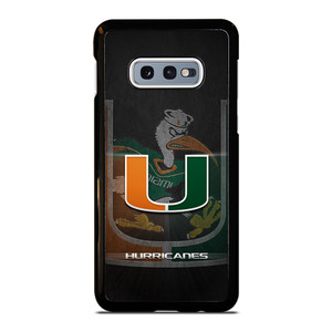 MIAMI HURRICANES UM 3 Samsung Galaxy S10 Case MIAMI HURRICANES UM 3 Samsung Galaxy S10 Case