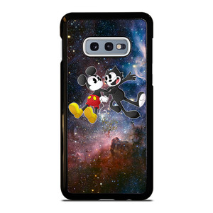 MICKEY MOUSE AND FELIX THE CAT Samsung Galaxy S10 Case