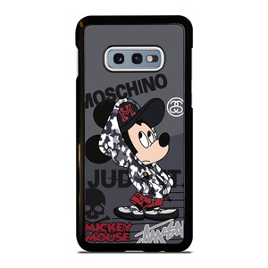 MICKEY MOUSE CAMO X MOSCHINO X STUSSY Samsung Galaxy S10 Case