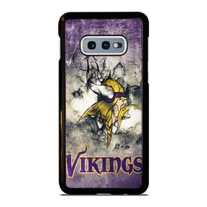 MINNESOTA VIKINGS GRUNGE LOGO Samsung Galaxy S10 Case MINNESOTA VIKINGS GRUNGE LOGO Samsung Galaxy S10 Case