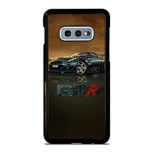 NISSAN GTR R35 SILVER GLOWING Samsung Galaxy S10 Case