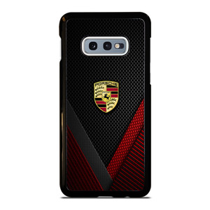 PORSCHE LOGO CARBON Samsung Galaxy S10 Case