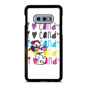 SNOOPY I LOVE CANDY Samsung Galaxy S10 Case