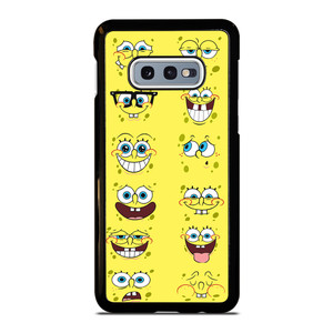 SPONGE BOB MOOD FACE Samsung Galaxy S10 Case SPONGE BOB MOOD FACE Samsung Galaxy S10 Case