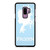 FROZEN LIGHT BLUE SILHOUETTE Samsung Galaxy S9 Plus Case