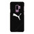 PUMA LOGO BLACK LEATHER Samsung Galaxy S9 Plus Case