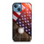 BASEBALL BALL AND FLAG iPhone 13 Case BASEBALL BALL AND FLAG iPhone 13 Case