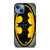 Batman Logo Black Yellow 2 iPhone 13 Case Batman Logo Black Yellow 2 iPhone 13 Case