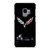 CORVETTE CAR LOGO BLACK Samsung Galaxy S9 Case