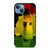 BOB MARLEY REGGAE PAPER ART iPhone 13 Case