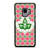 HOT AKA PINK AND GREEN Samsung Galaxy S9 Case